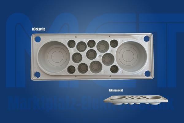 IP54 Kabelflanschplatte Multigate HLMC-14